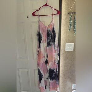 Amazon long Romper used for gender reveal